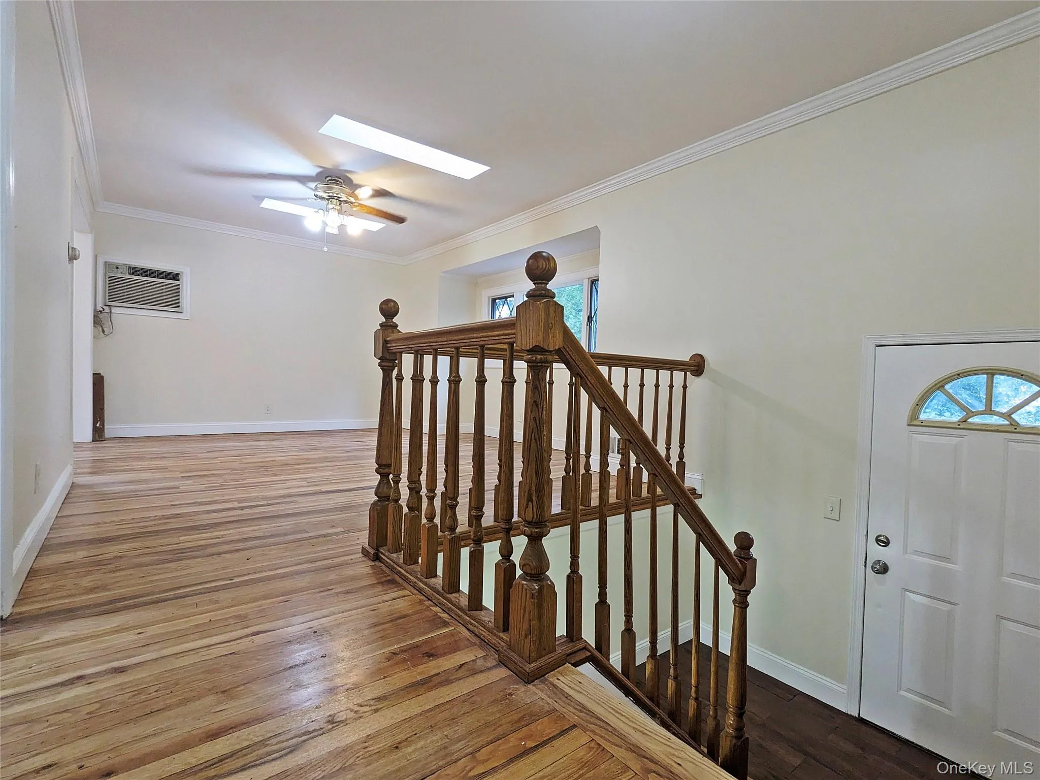 Entry way and living room Entry way and living room