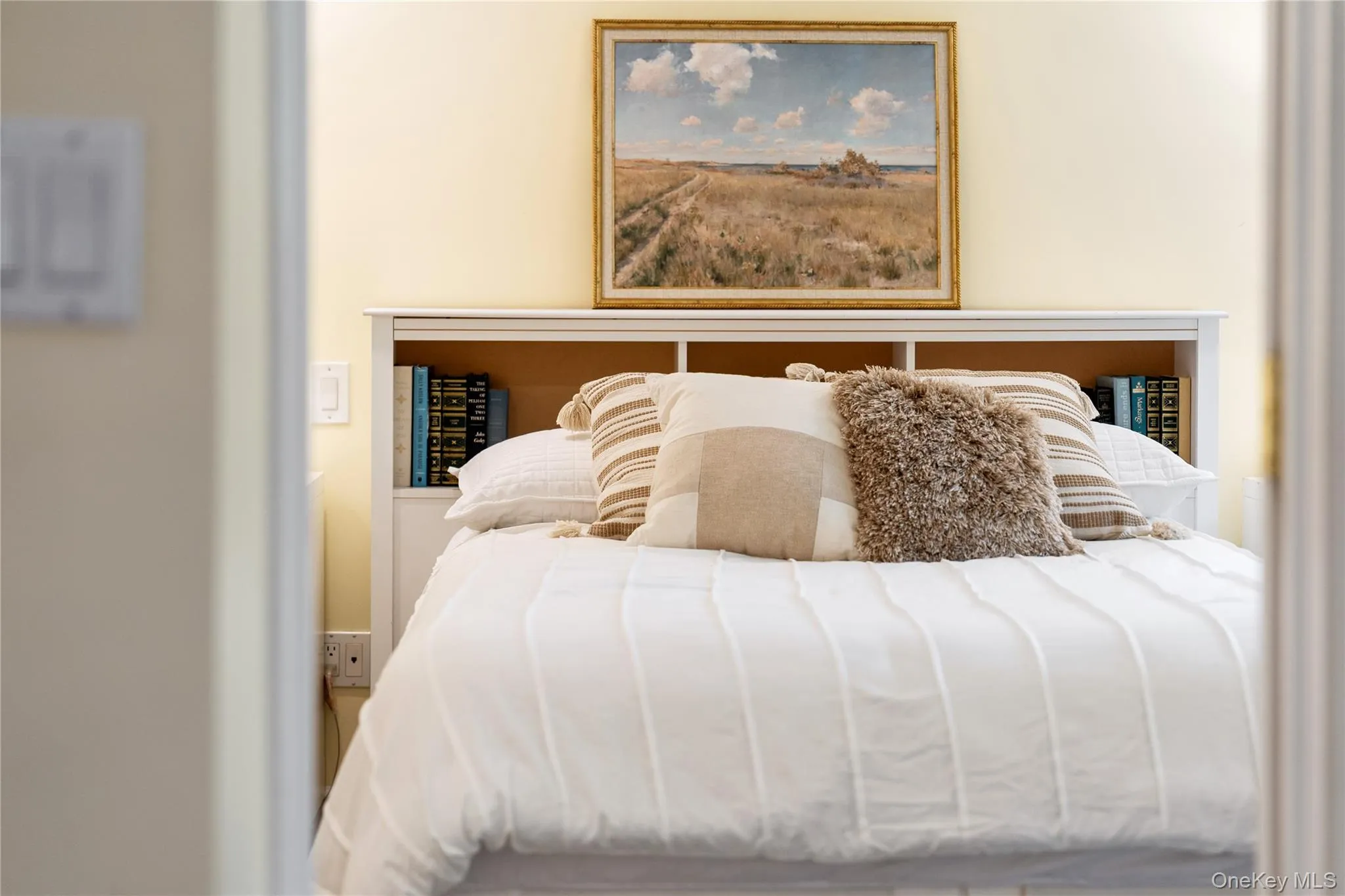 The lower level bedroom is a quiet escape at the end of the day. The lower level bedroom is a quiet escape at the end of the day.