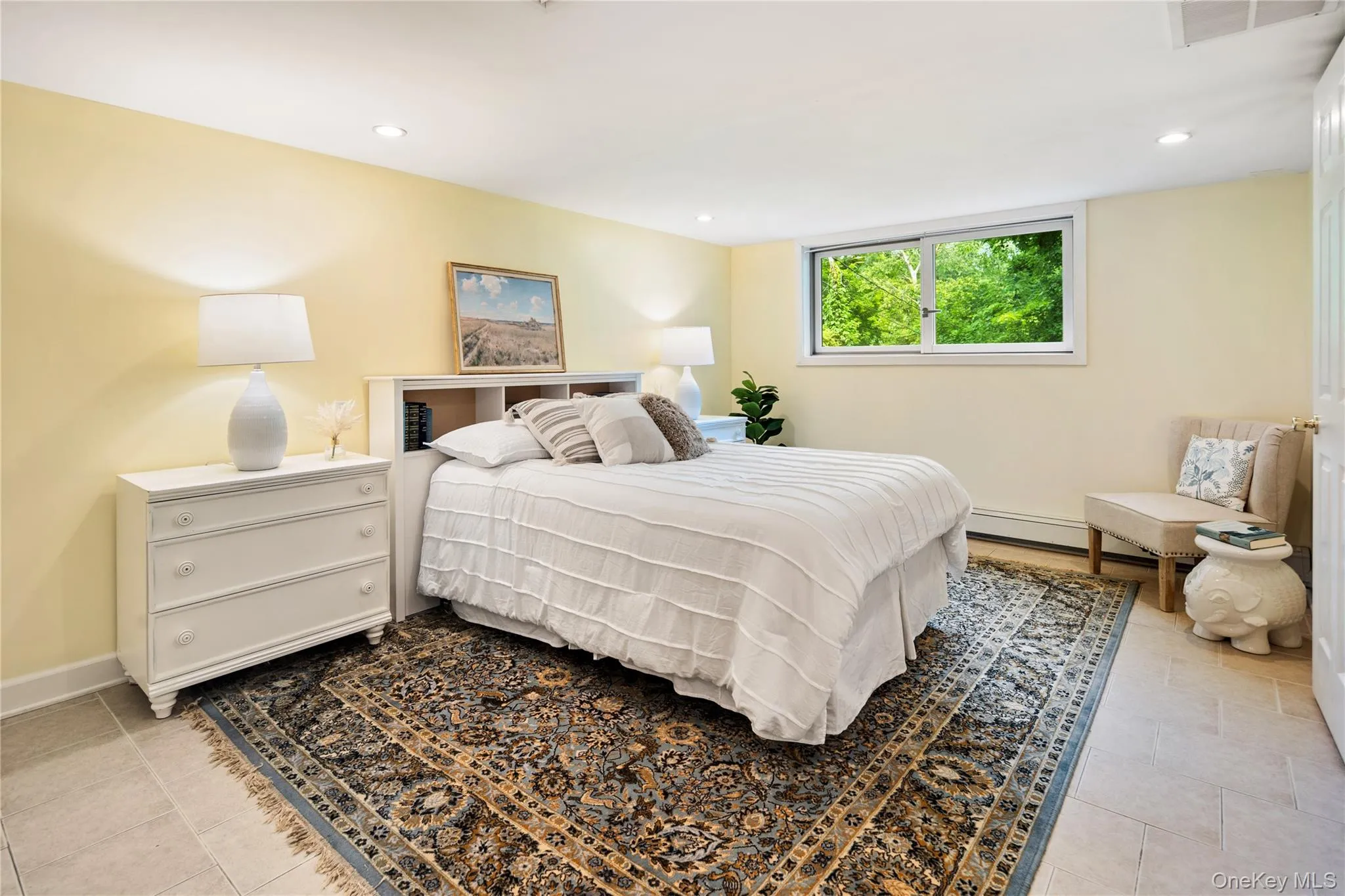 Generous in size, with a large double closet and window. Generous in size, with a large double closet and window.