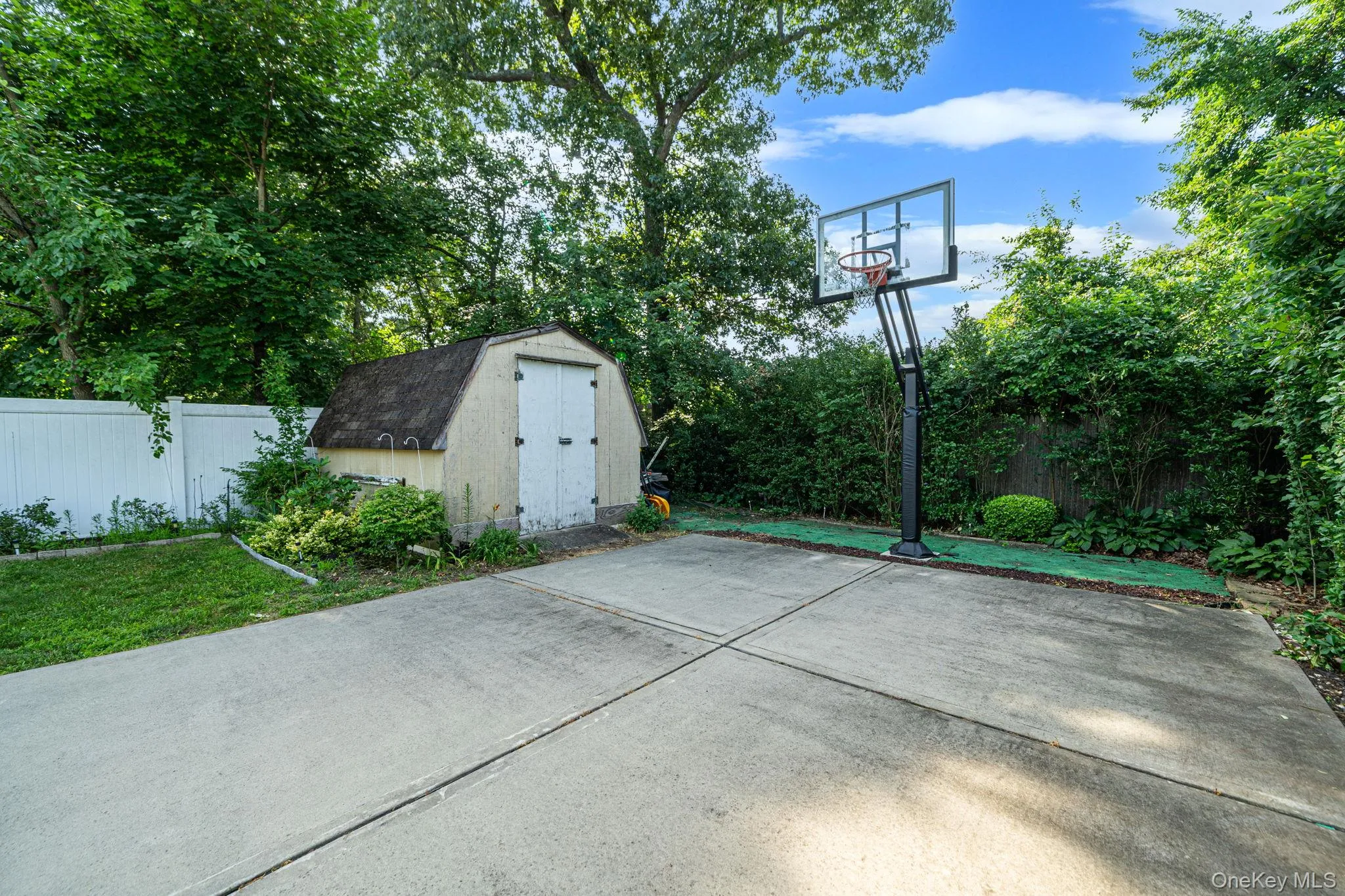 Basketball Court & Shed Basketball Court & Shed