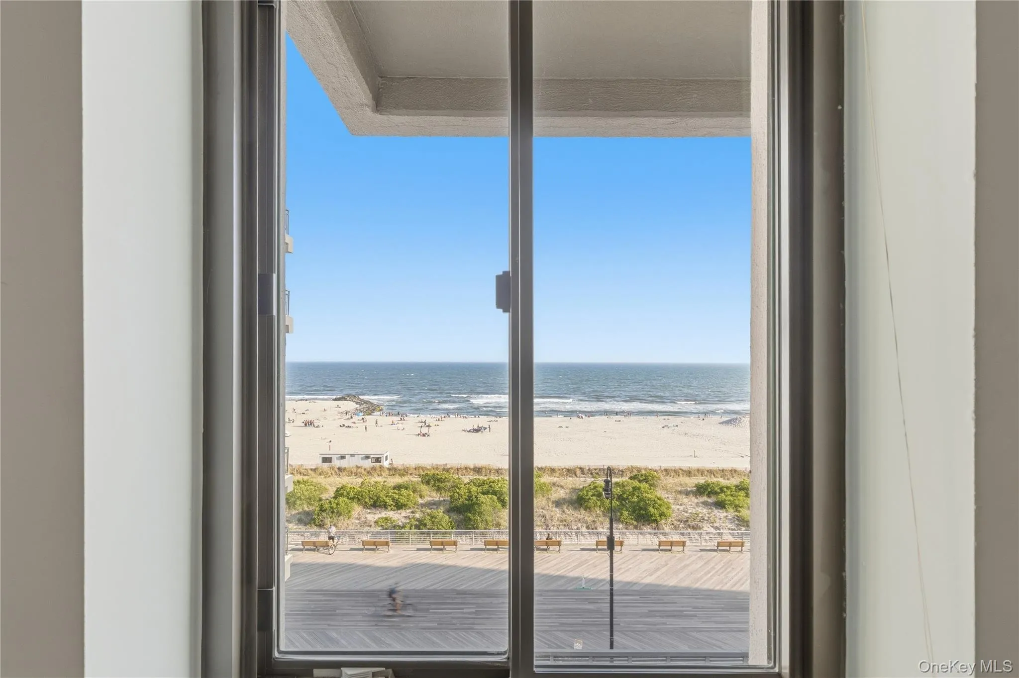 Oceanfront view from master bedroom Oceanfront view from master bedroom