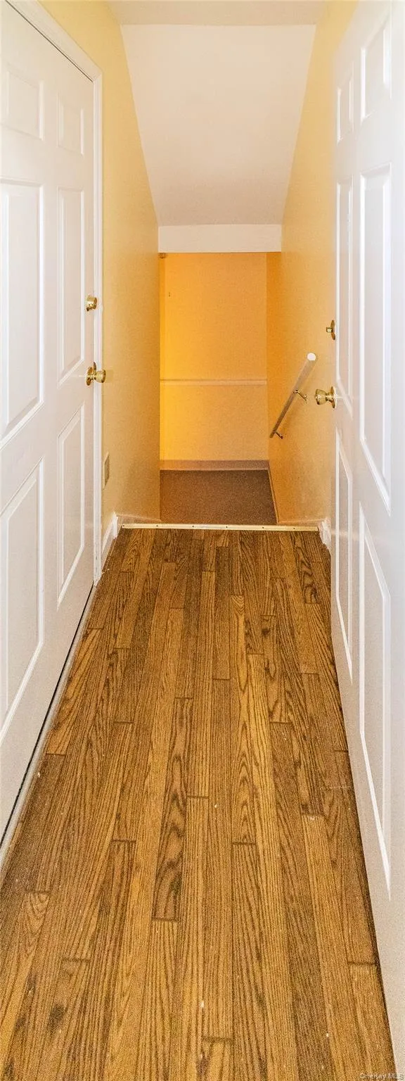 Staircase to lower level Staircase to lower level