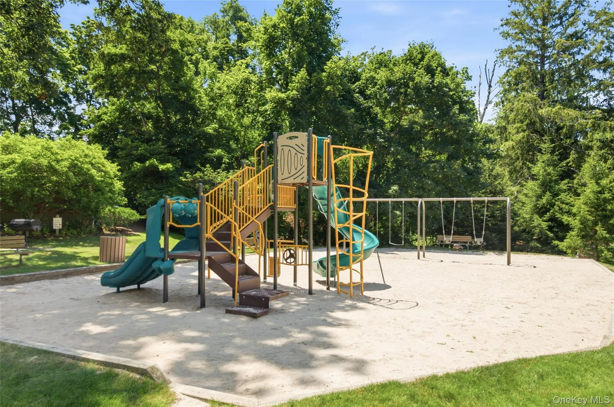 Community playground offers a fun and convenient outdoor space for recreation and play. Community playground offers a fun and convenient outdoor space for recreation and play.