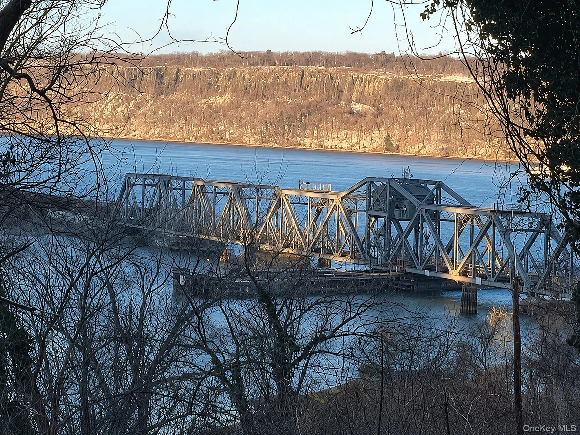 View of the Hudson River and NJ Palisades View of the Hudson River and NJ Palisades