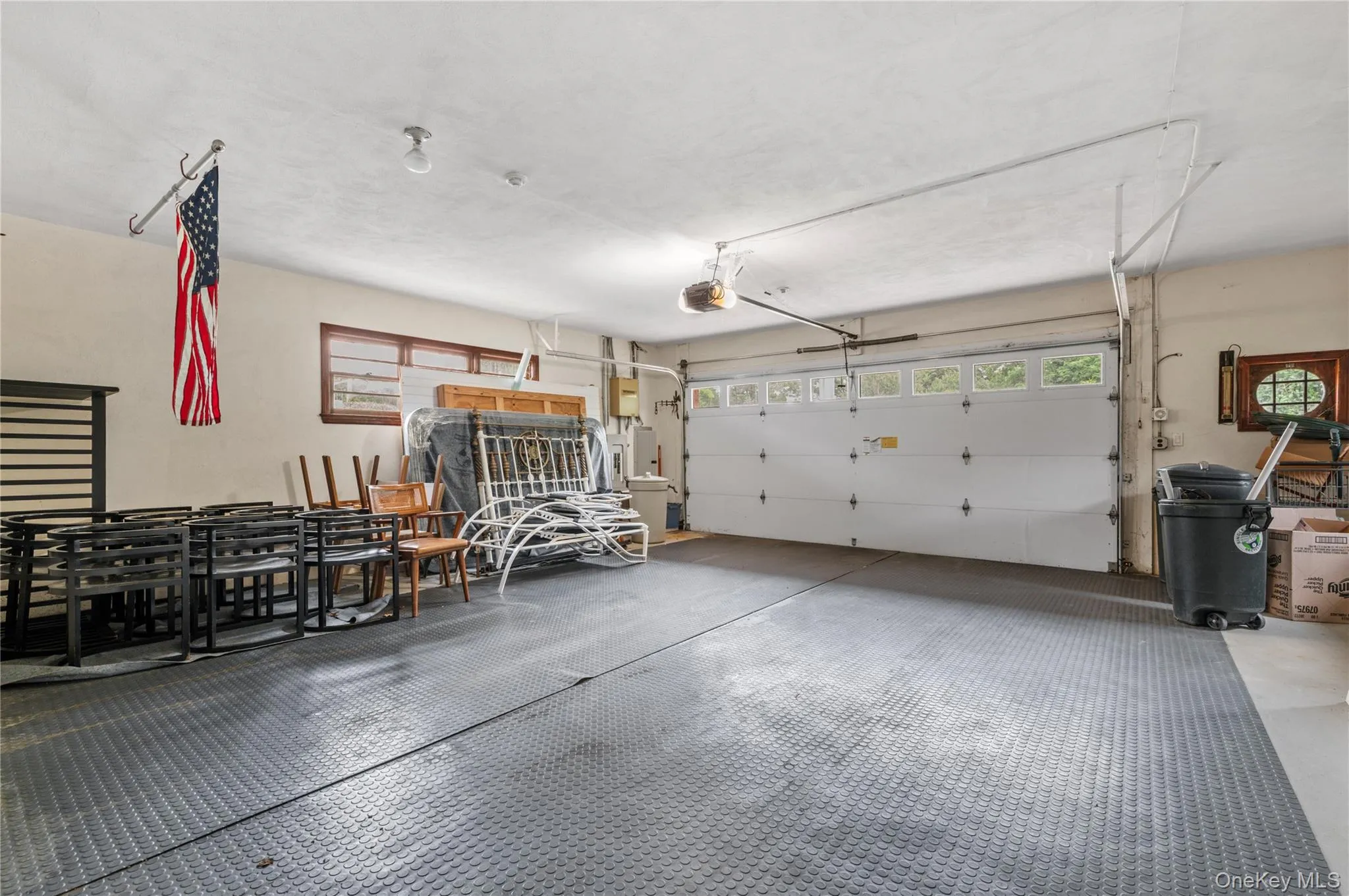 Expansive 2-car garage Expansive 2-car garage