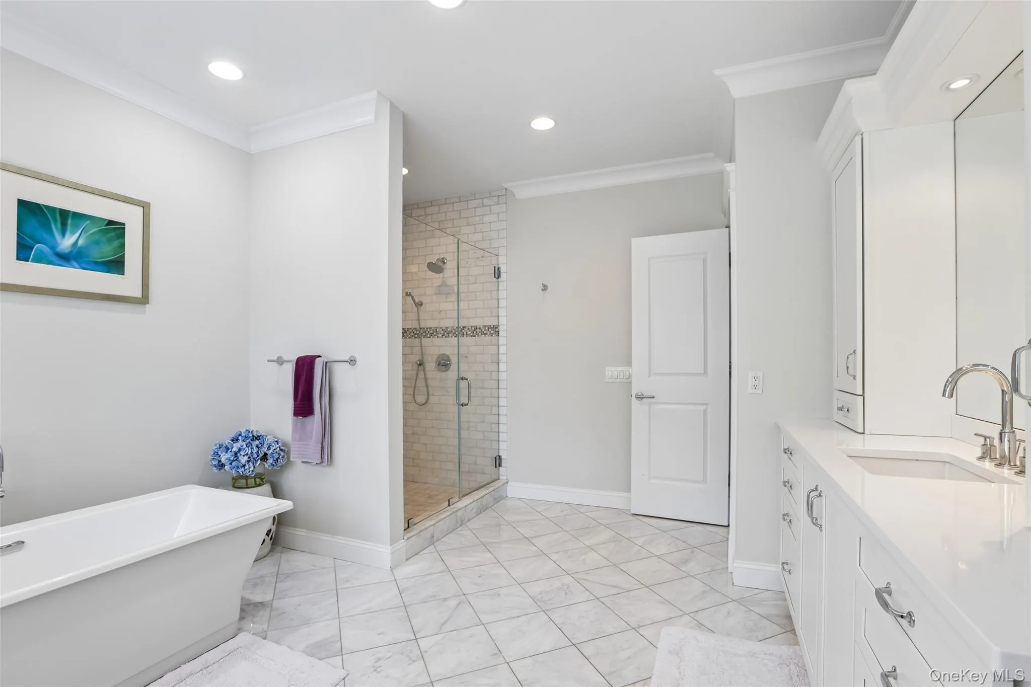 HER primary bathroom. HER primary bathroom.