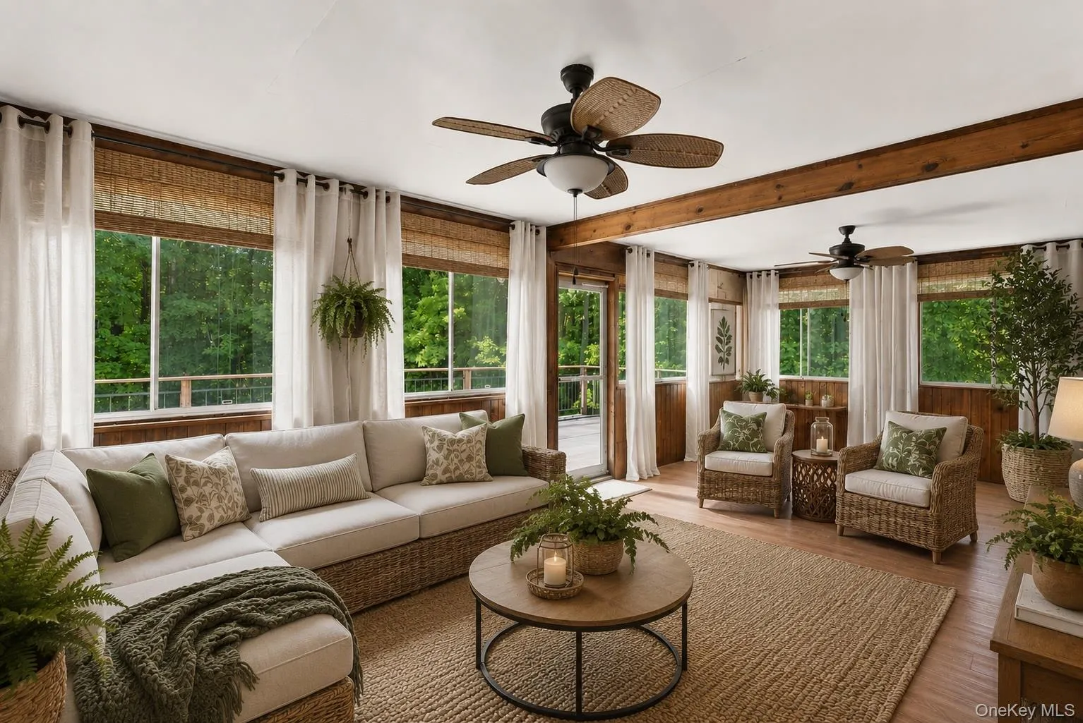 Virtually Staged Sun Room Virtually Staged Sun Room