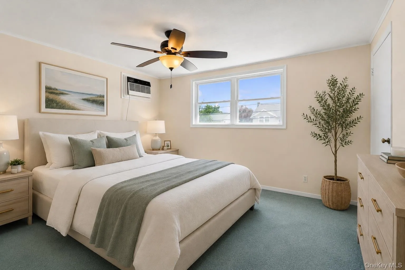 Large bedroom with lots of natural light Large bedroom with lots of natural light