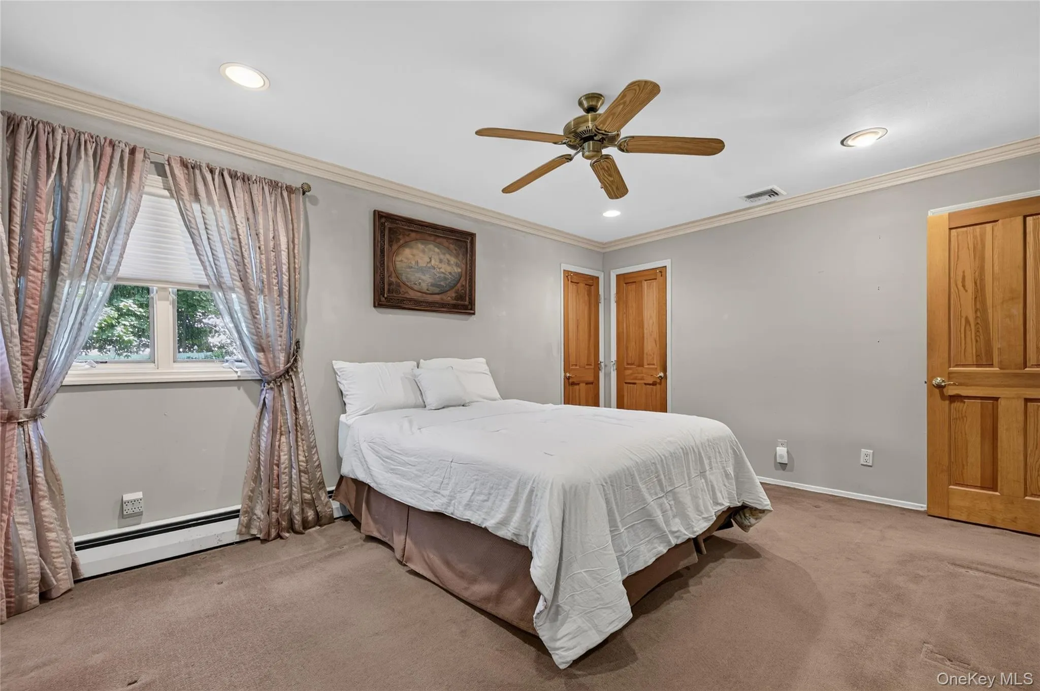 With three closets. With three closets.
