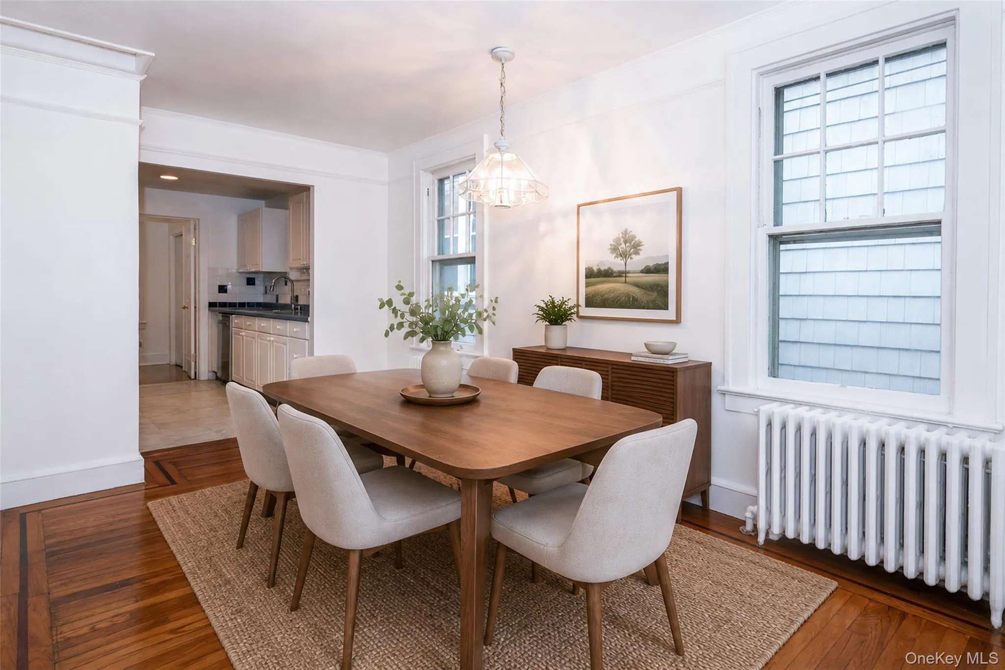 virtually staged Dining area virtually staged Dining area