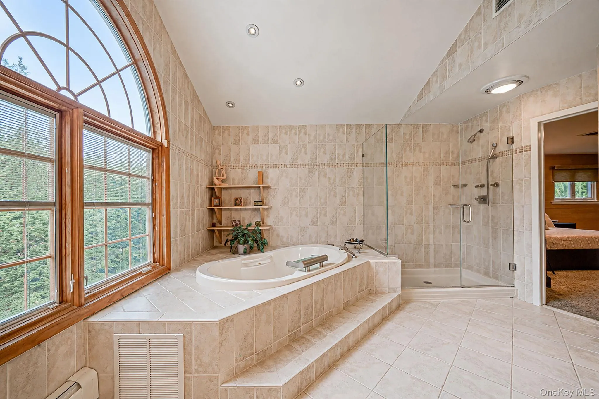 Large Primary Bathroom with jet soaking tub Large Primary Bathroom with jet soaking tub