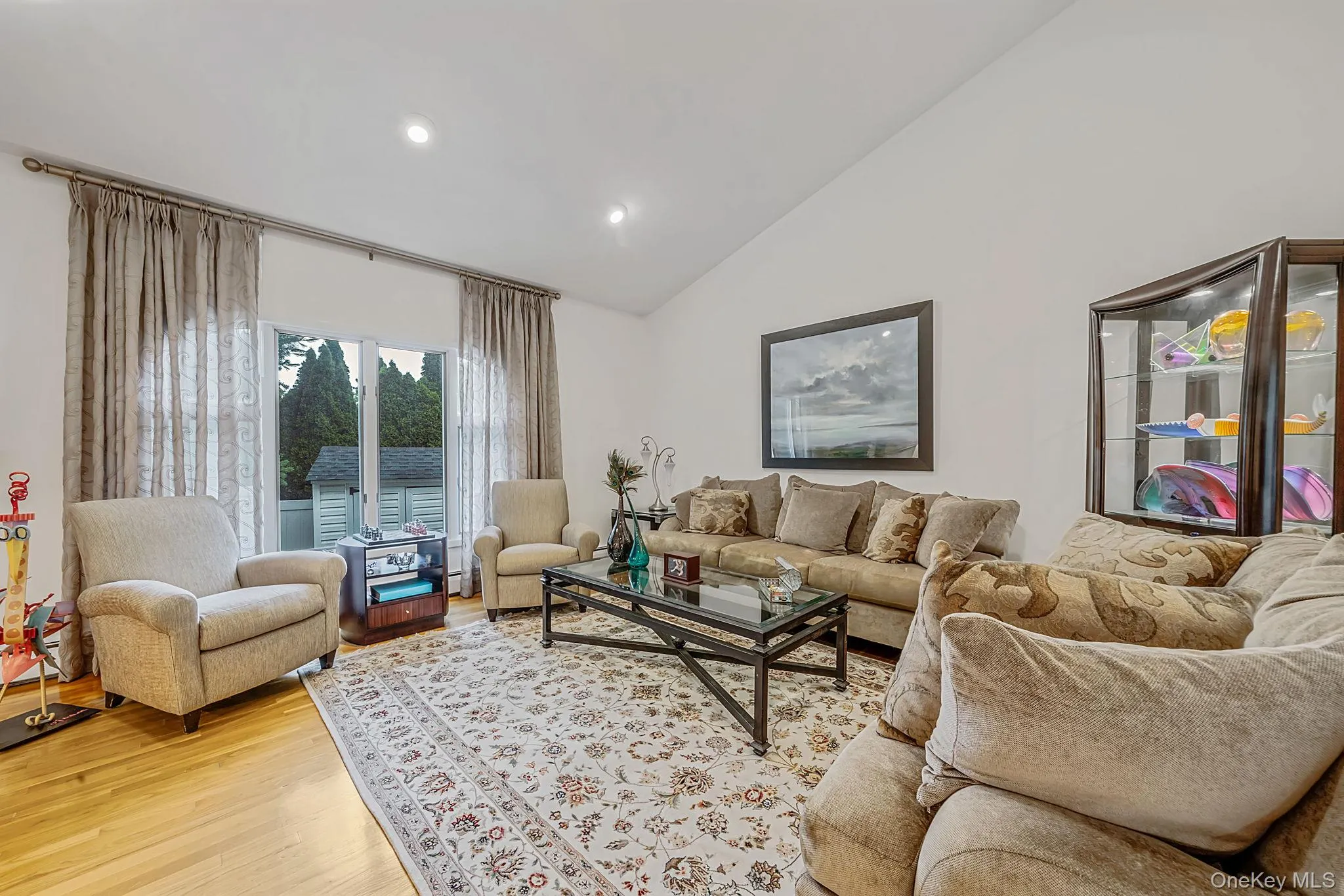 Cozy living room with hardwood flooring Cozy living room with hardwood flooring