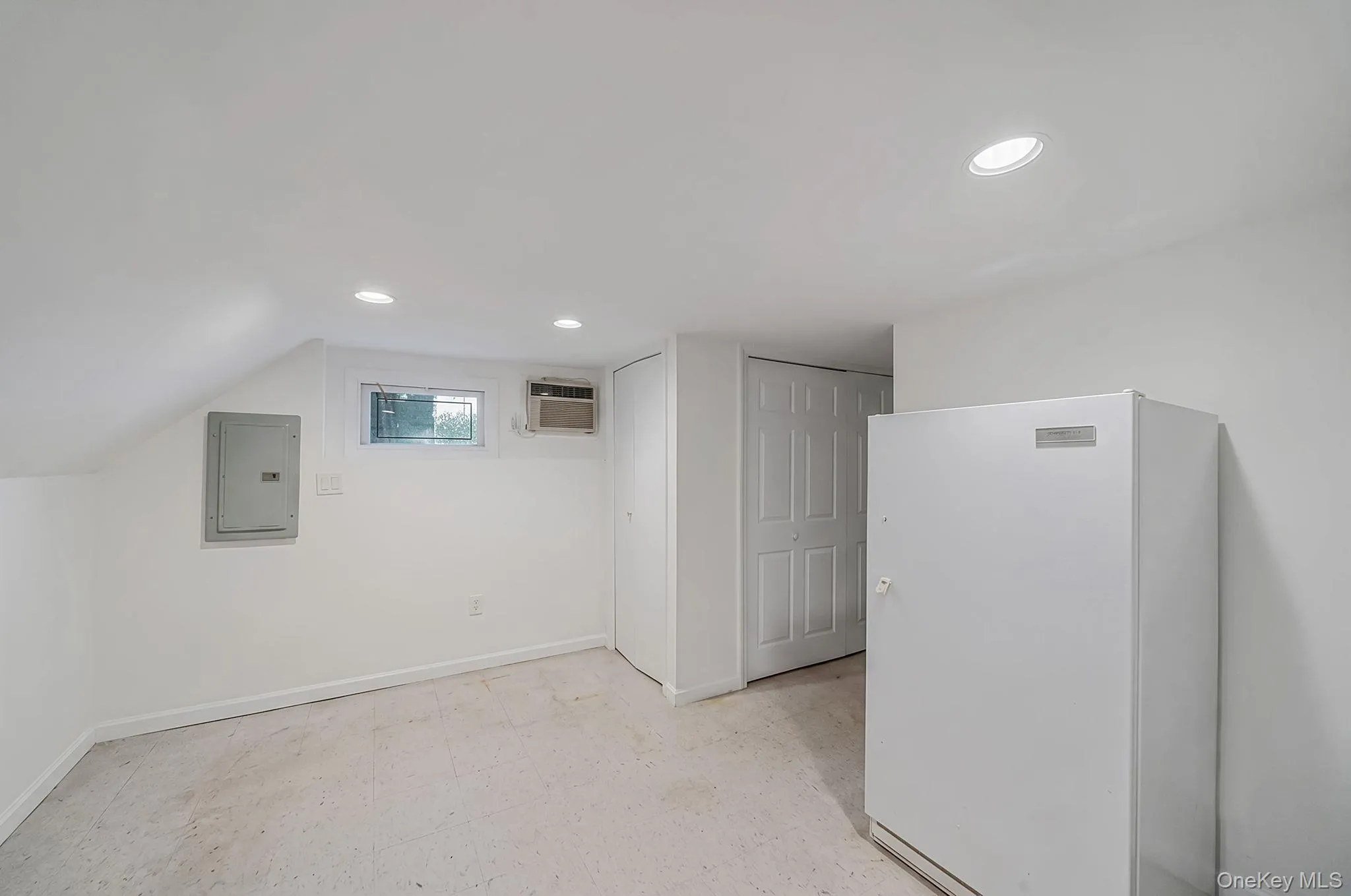 Small finished basement / storageDigitally enhanced Small finished basement / storageDigitally enhanced