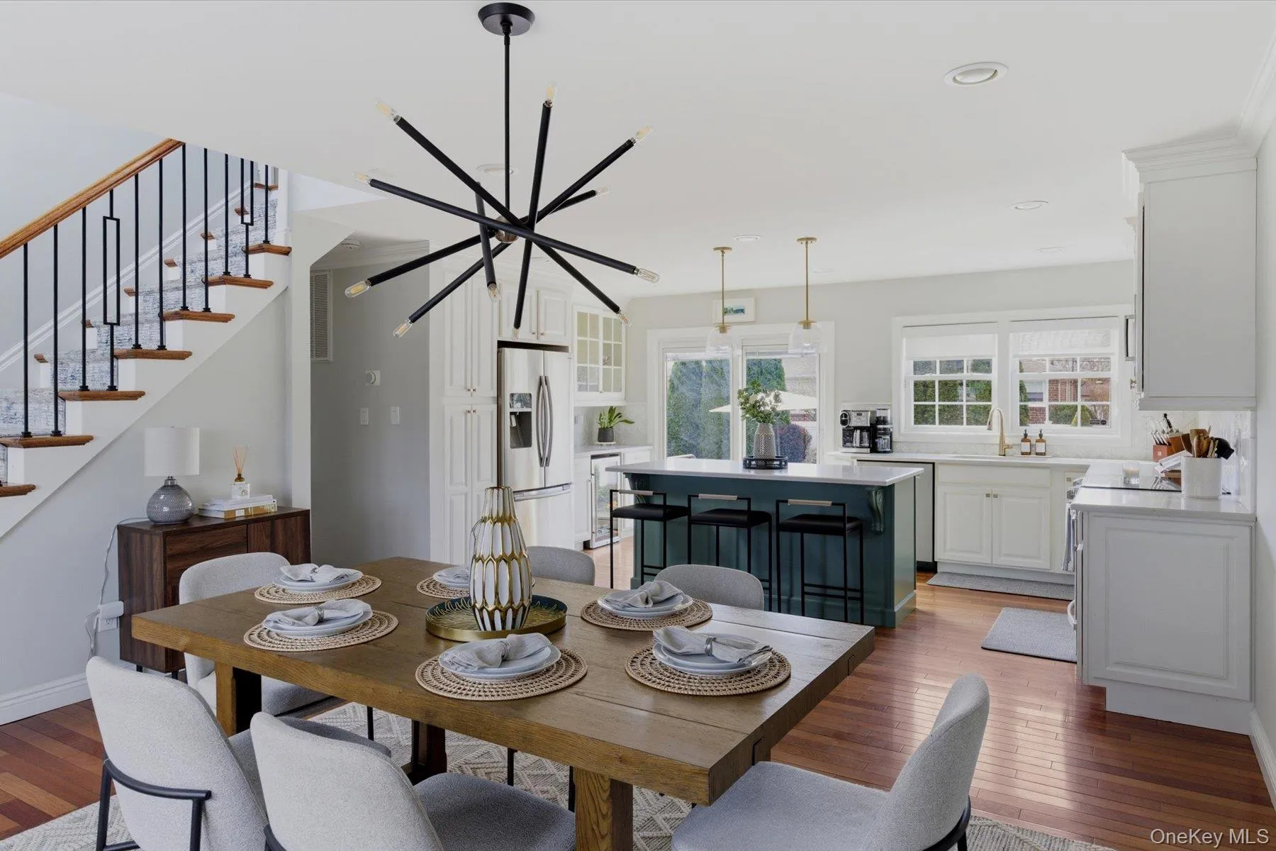 Open Concept kitchen and dining Open Concept kitchen and dining