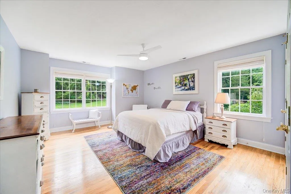 Another bright large bedroom with ample windows and ample closet space. Another bright large bedroom with ample windows and ample closet space.