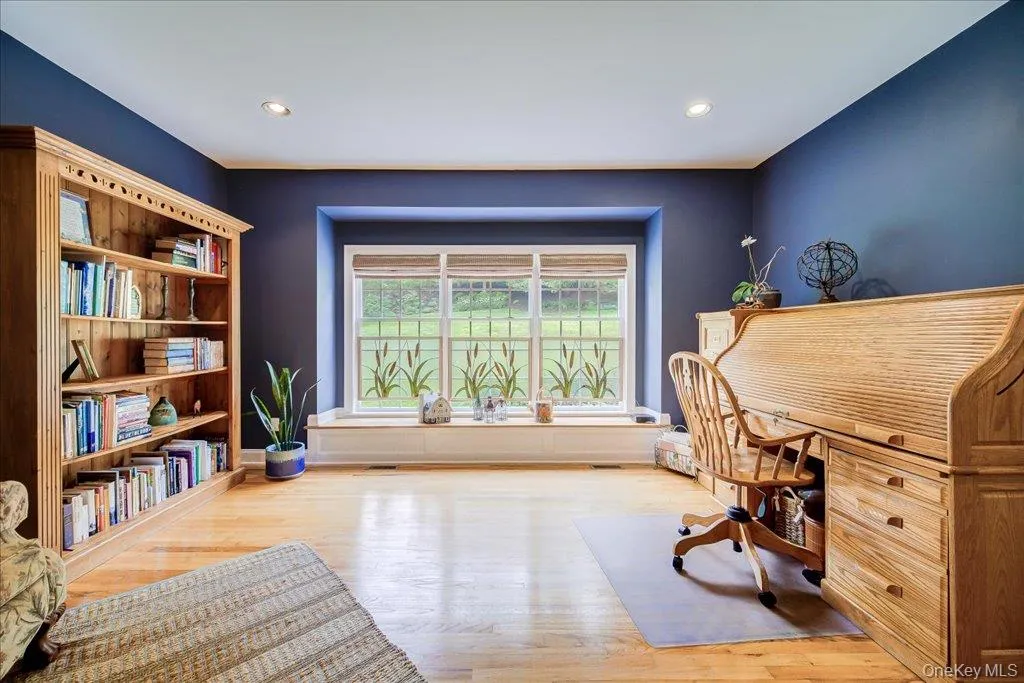 First floor office, sitting room, guest room and more with attached full bath. First floor office, sitting room, guest room and more with attached full bath.