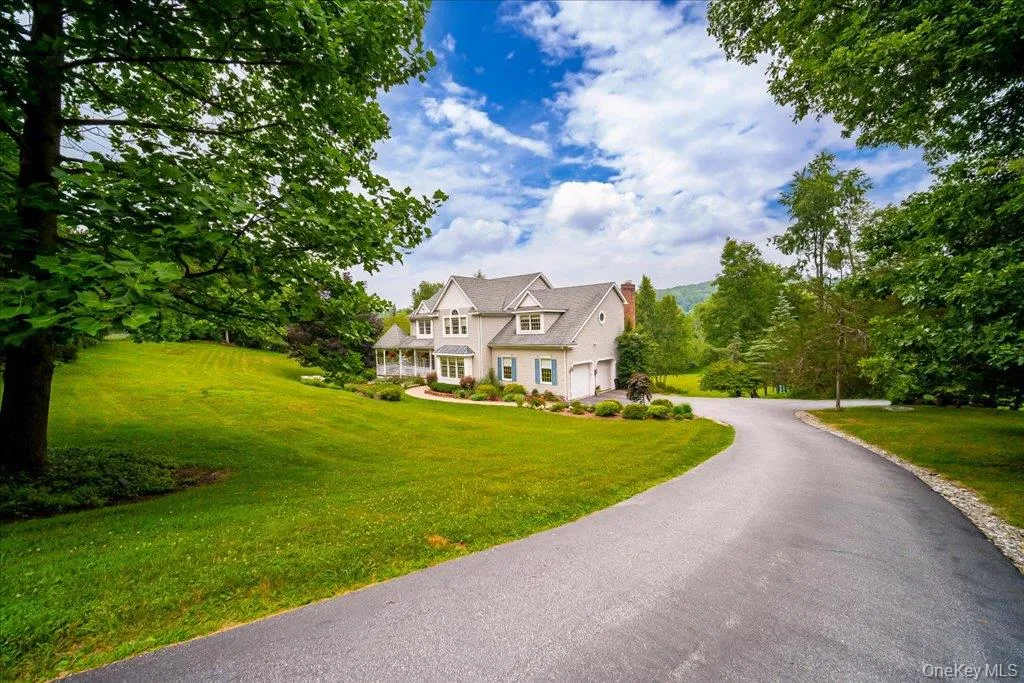 This luxury home offers nearly complete privacy on a highly sought after cul-de-sac location near the Village of Warwick, NY. Close to everything but nearly fully private! This luxury home offers nearly complete privacy on a highly sought after cul-de-sac location near the Village of Warwick, NY. Close to everything but nearly fully private!