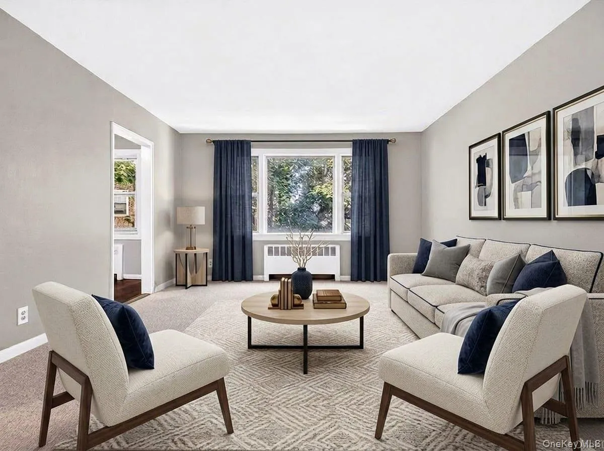Living Room- Virtually staged Living Room- Virtually staged
