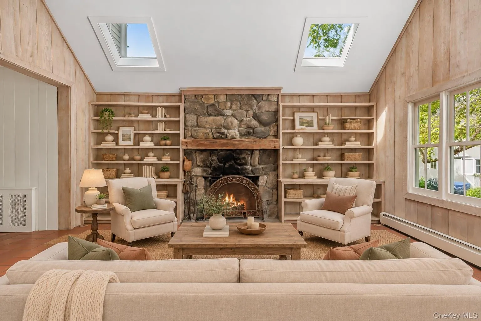 Family Room with Gas Stove Fireplace and Built-ins Family Room with Gas Stove Fireplace and Built-ins