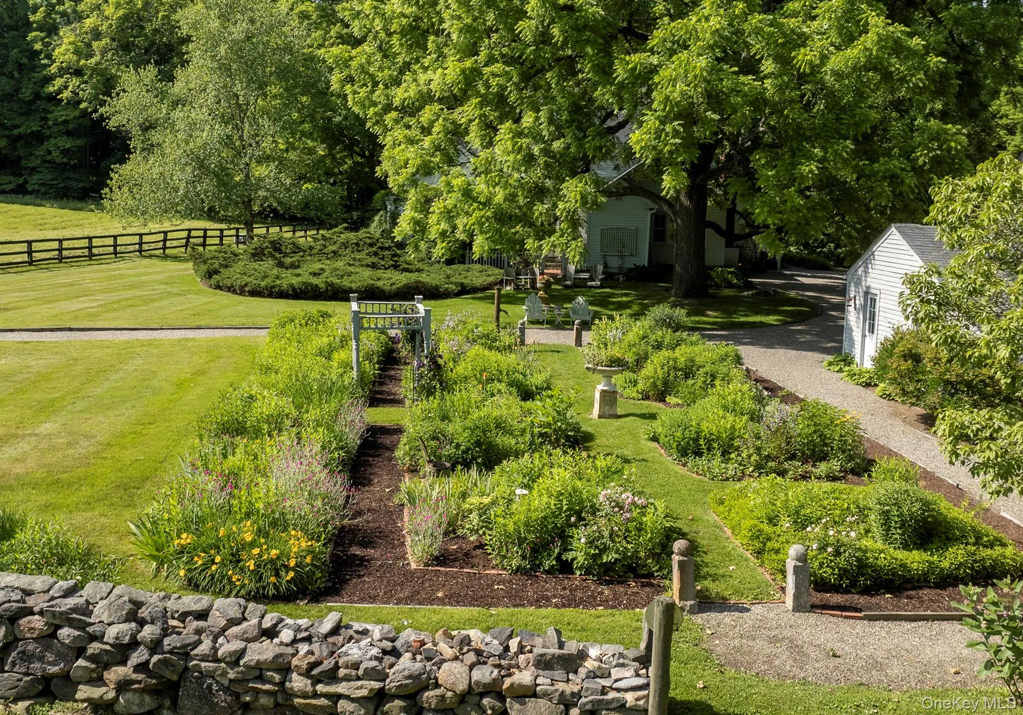 Gardens curated over decades Gardens curated over decades
