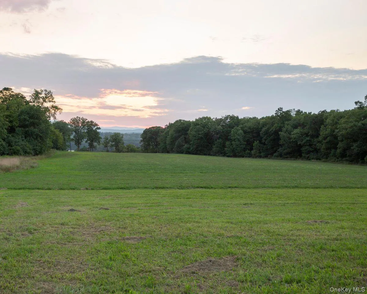 Nature at dusk with a rural view Nature at dusk with a rural view