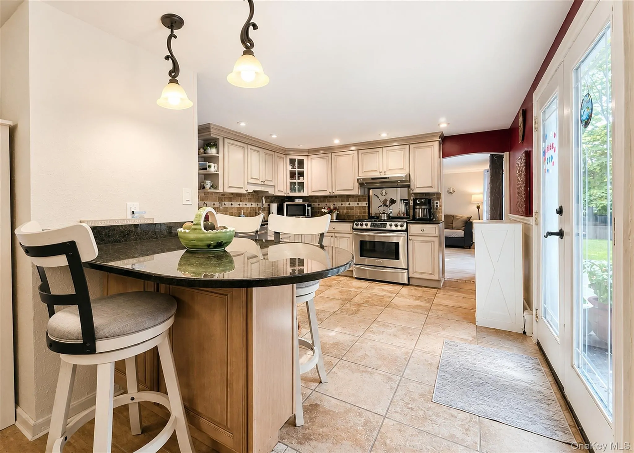 Kitchen with breakfast bar Kitchen with breakfast bar
