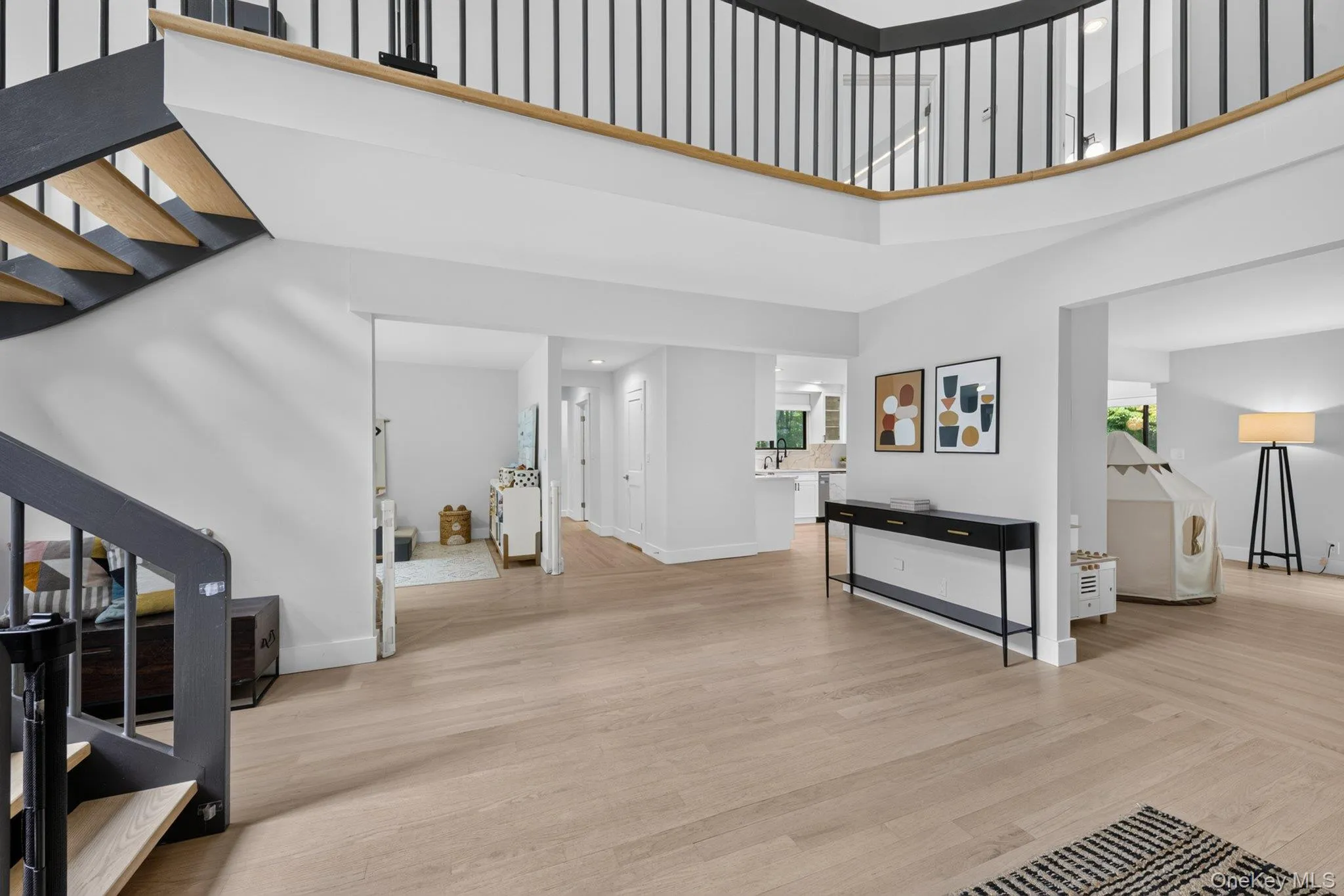 Entry showing Dining Room & Kitchen Entry showing Dining Room & Kitchen