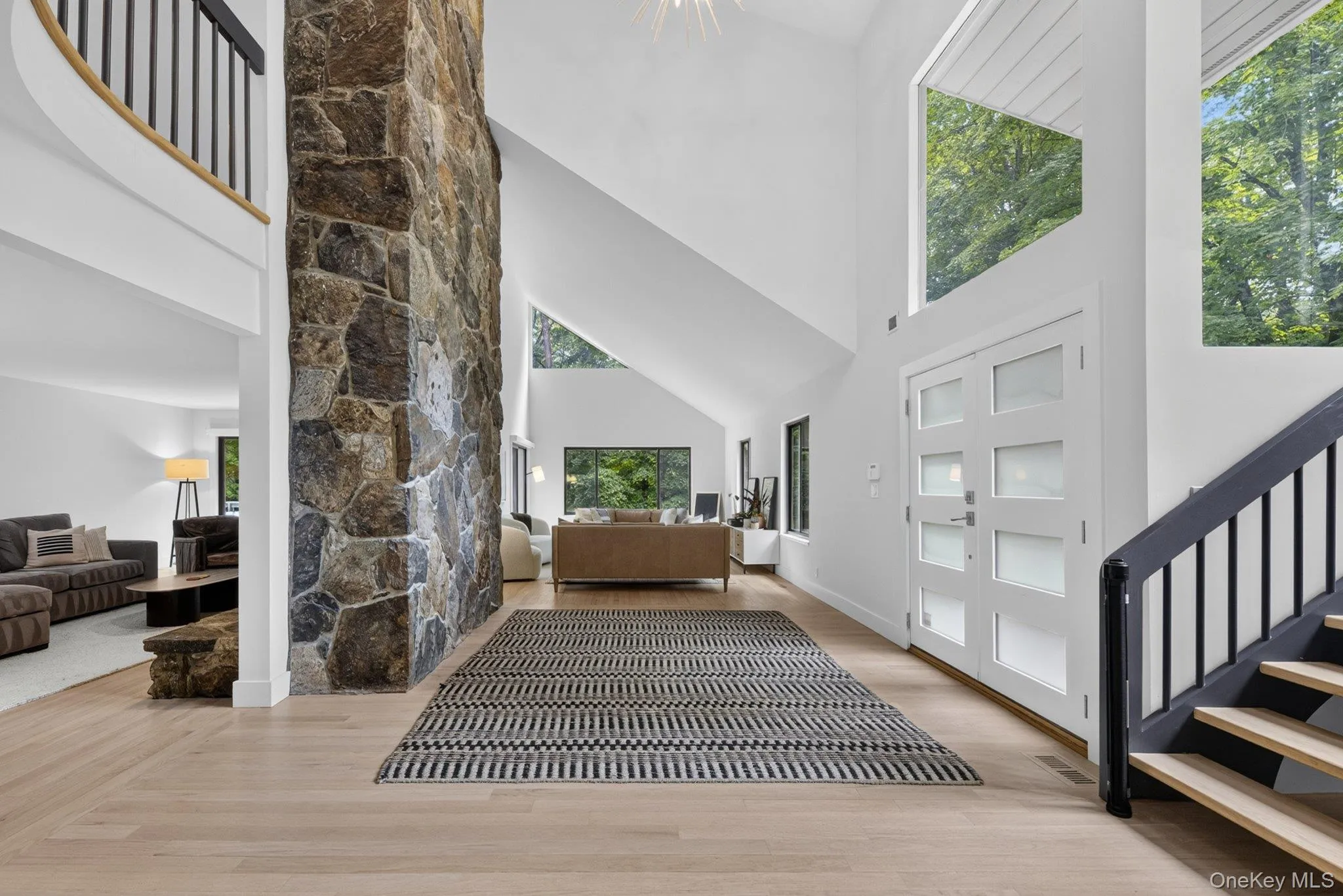 Entry showing portion of Living Room & Family Room Entry showing portion of Living Room & Family Room