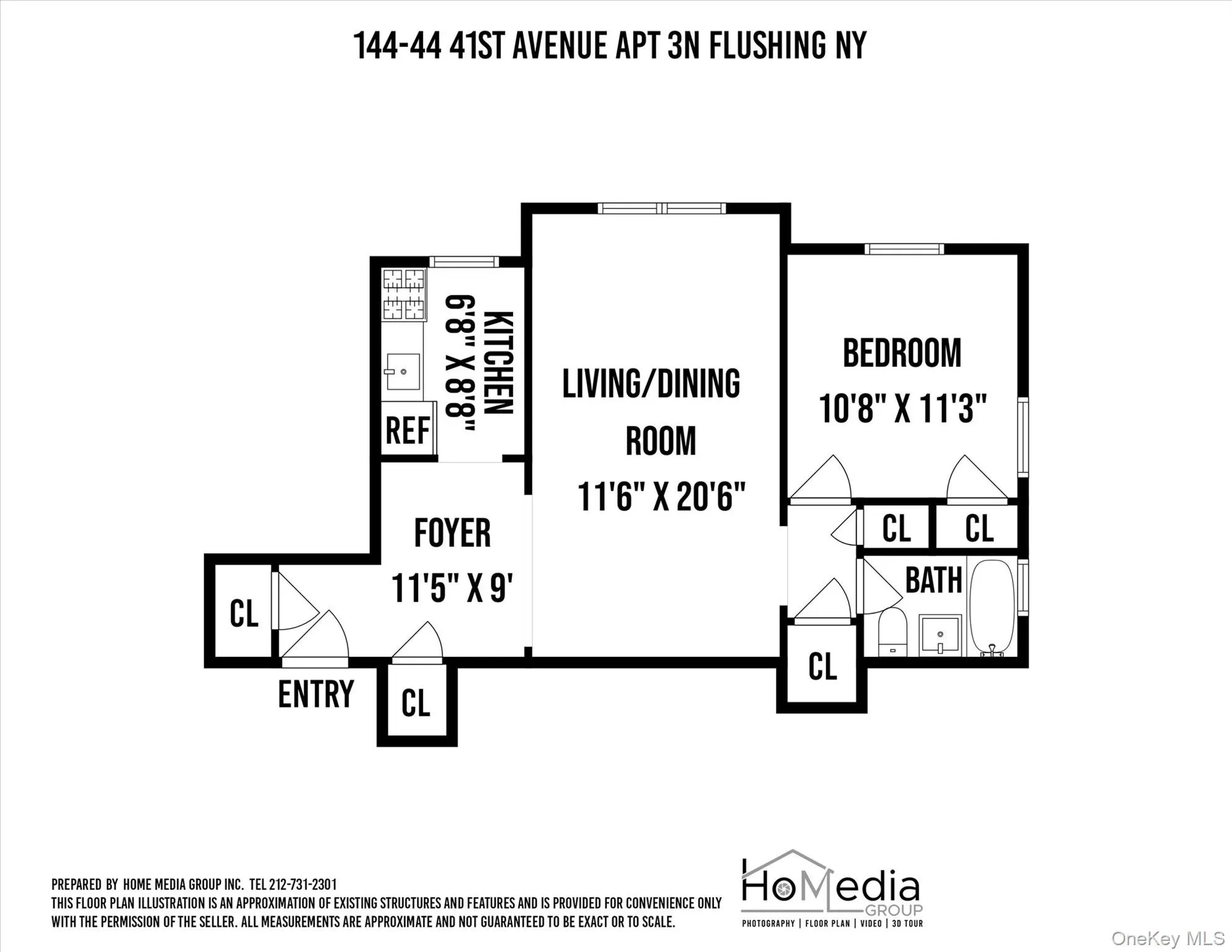 144-44 41st Avenue, New York, NY, 1 Bedroom Bedrooms, 4 Rooms Rooms,1 BathroomBathrooms,Residential,For Rent,41st,0,1023720 144-44 41st Avenue, New York, NY, 1 Bedroom Bedrooms, 4 Rooms Rooms,1 BathroomBathrooms,Residential,For Rent,41st,0,1023720