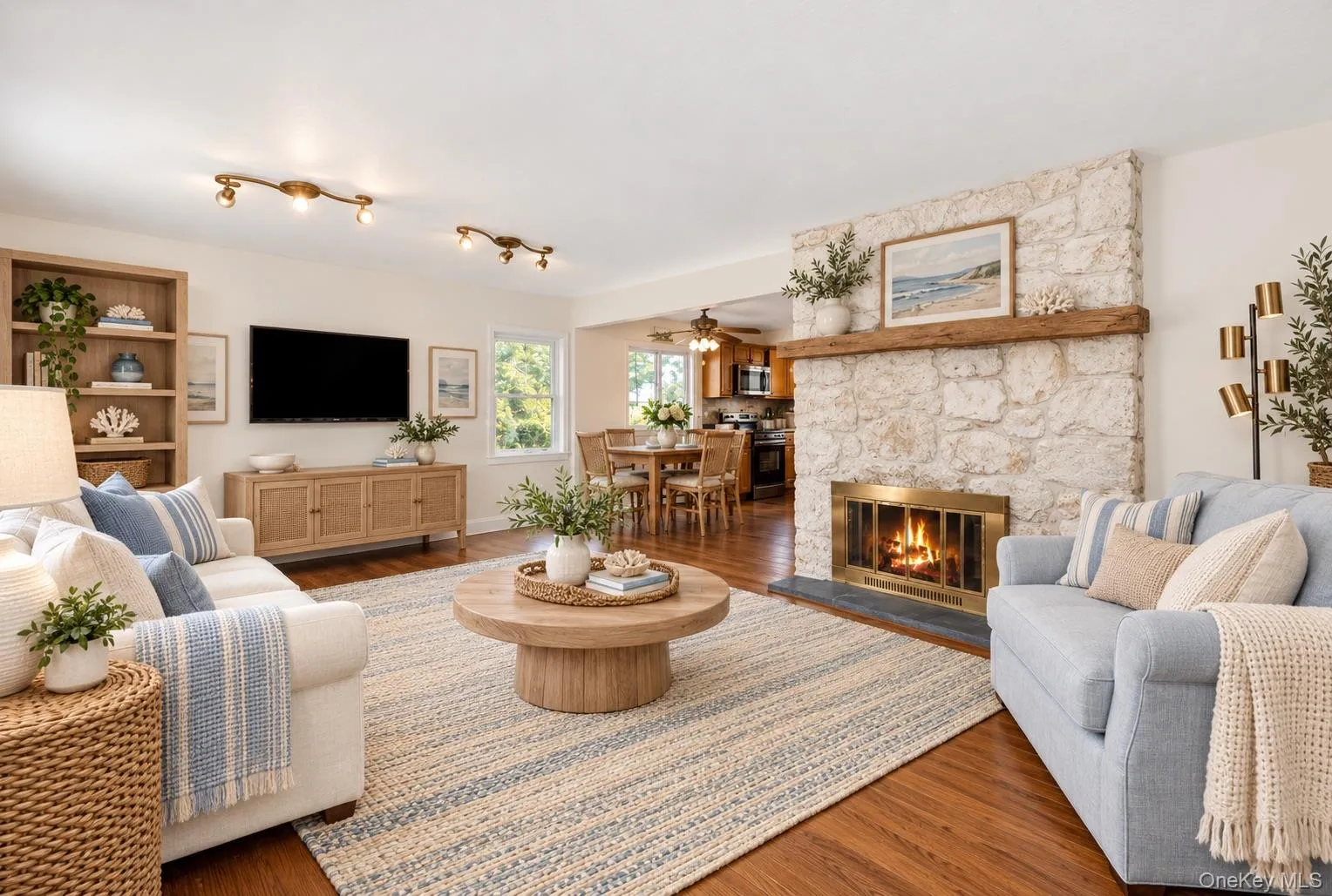 Living Area Digitally Staged Living Area Digitally Staged
