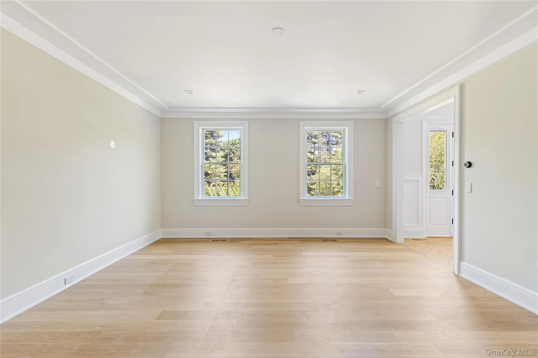 The elegant formal dining room offers a sophisticated backdrop for everything from intimate dinners to holiday celebrations. The elegant formal dining room offers a sophisticated backdrop for everything from intimate dinners to holiday celebrations.
