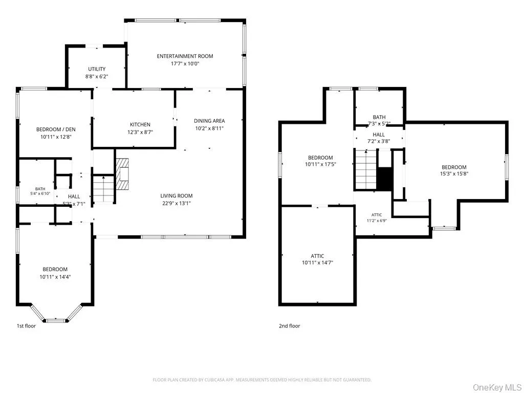 Floor Plan. Measurements Deemed Highly Reliable but NOT Guaranteed Floor Plan. Measurements Deemed Highly Reliable but NOT Guaranteed