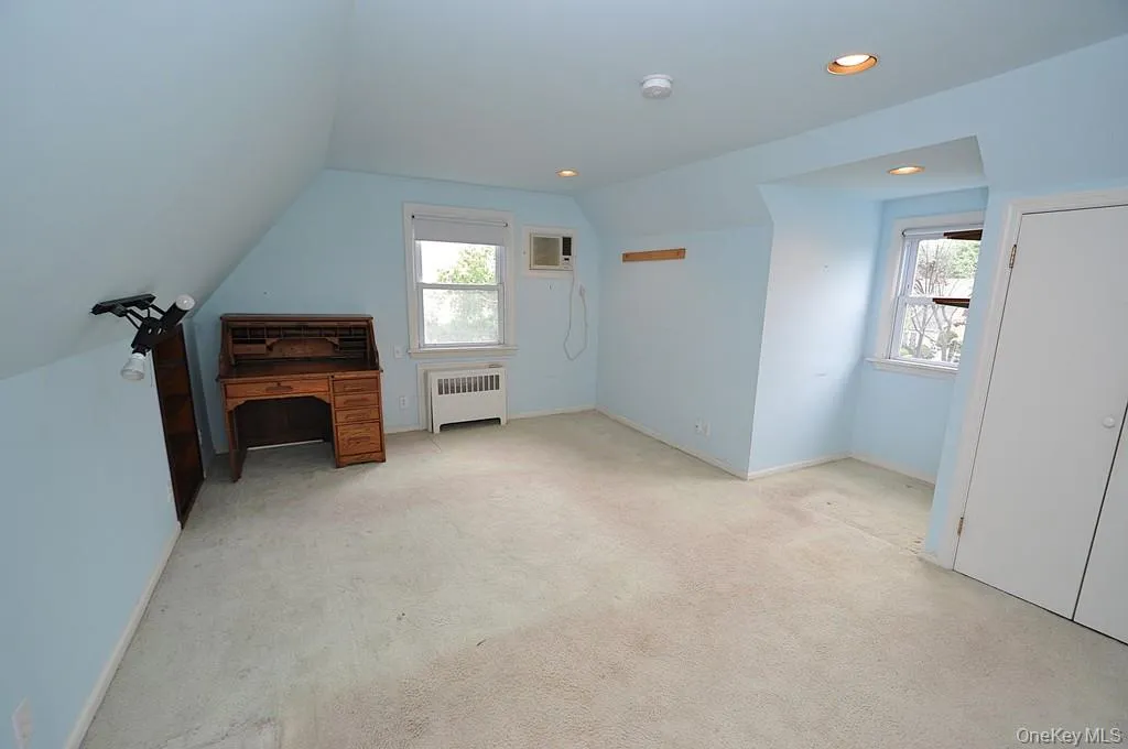 The upstairs primary bedroom has two large closets and is approx. 15'-8" x 15'-3". The upstairs primary bedroom has two large closets and is approx. 15'-8" x 15'-3".