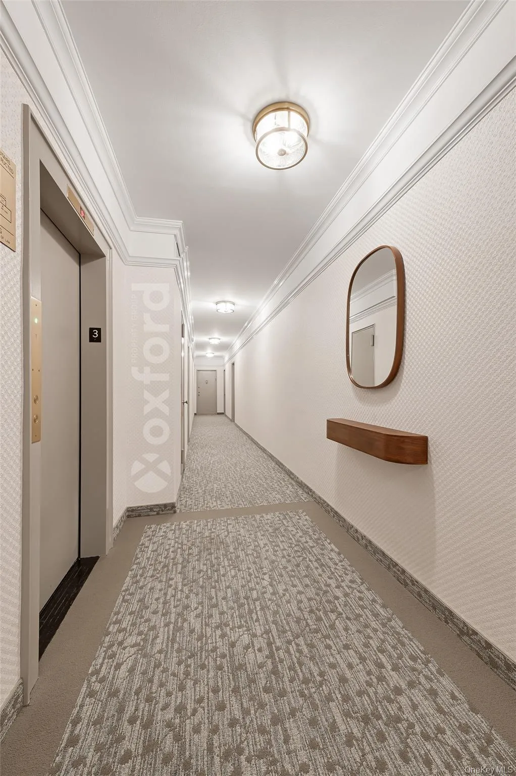 Building hallway - recently renovated Building hallway - recently renovated