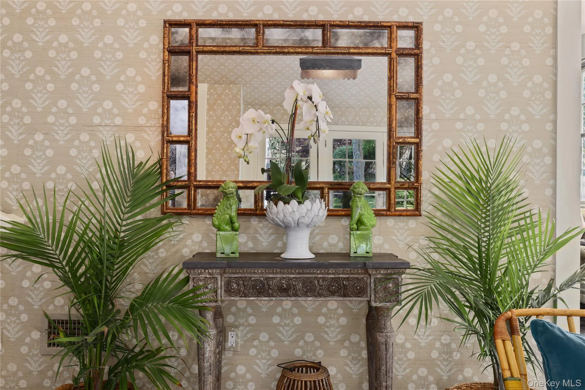 Sunroom vignette Sunroom vignette