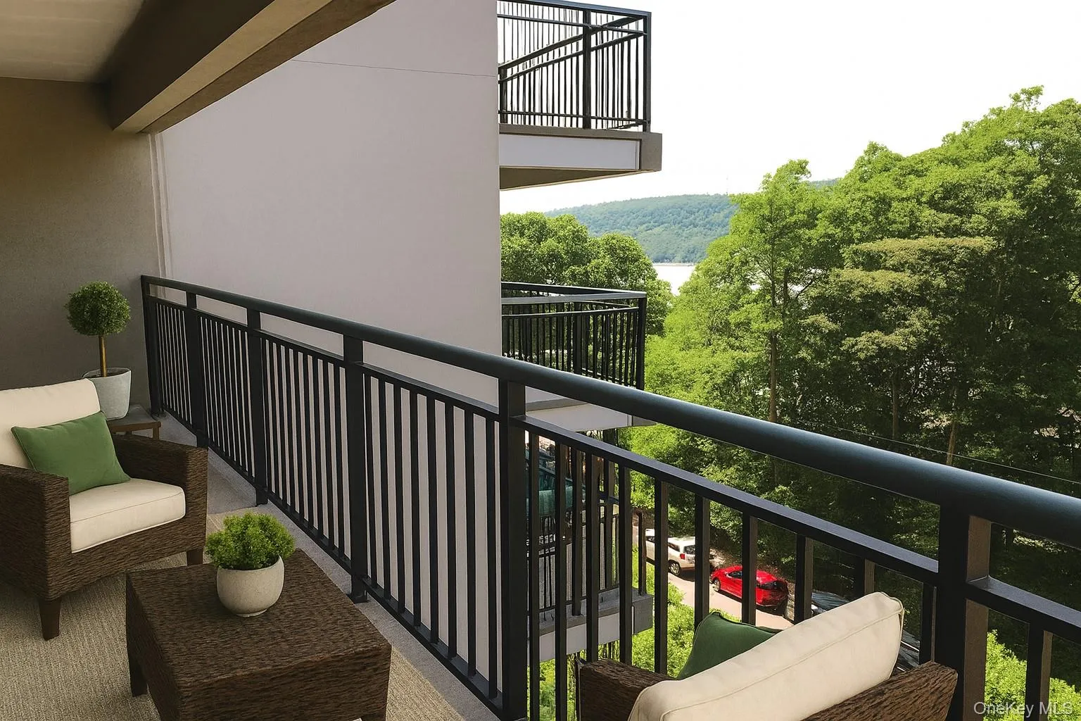 Virtually Staged Balcony Virtually Staged Balcony