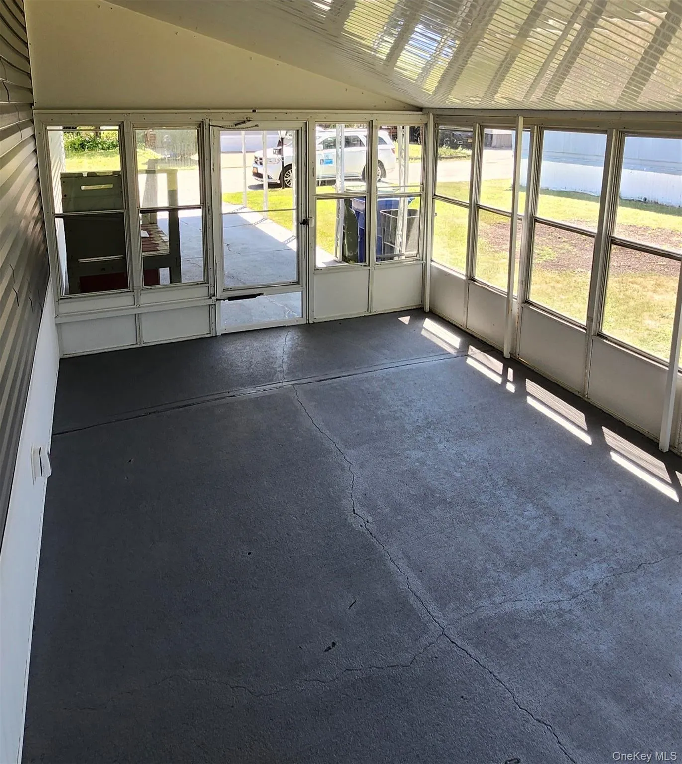 Inside of Screened Sunroom Inside of Screened Sunroom