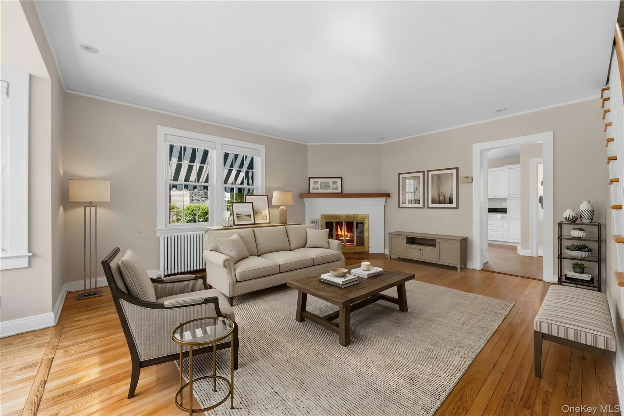 Virtually staged Living Room Virtually staged Living Room