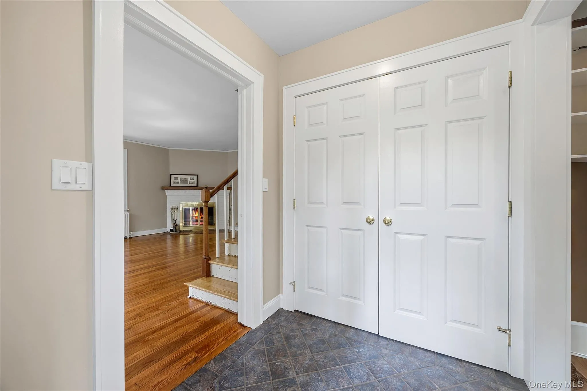 Large double closets in the front Entry Hall Large double closets in the front Entry Hall