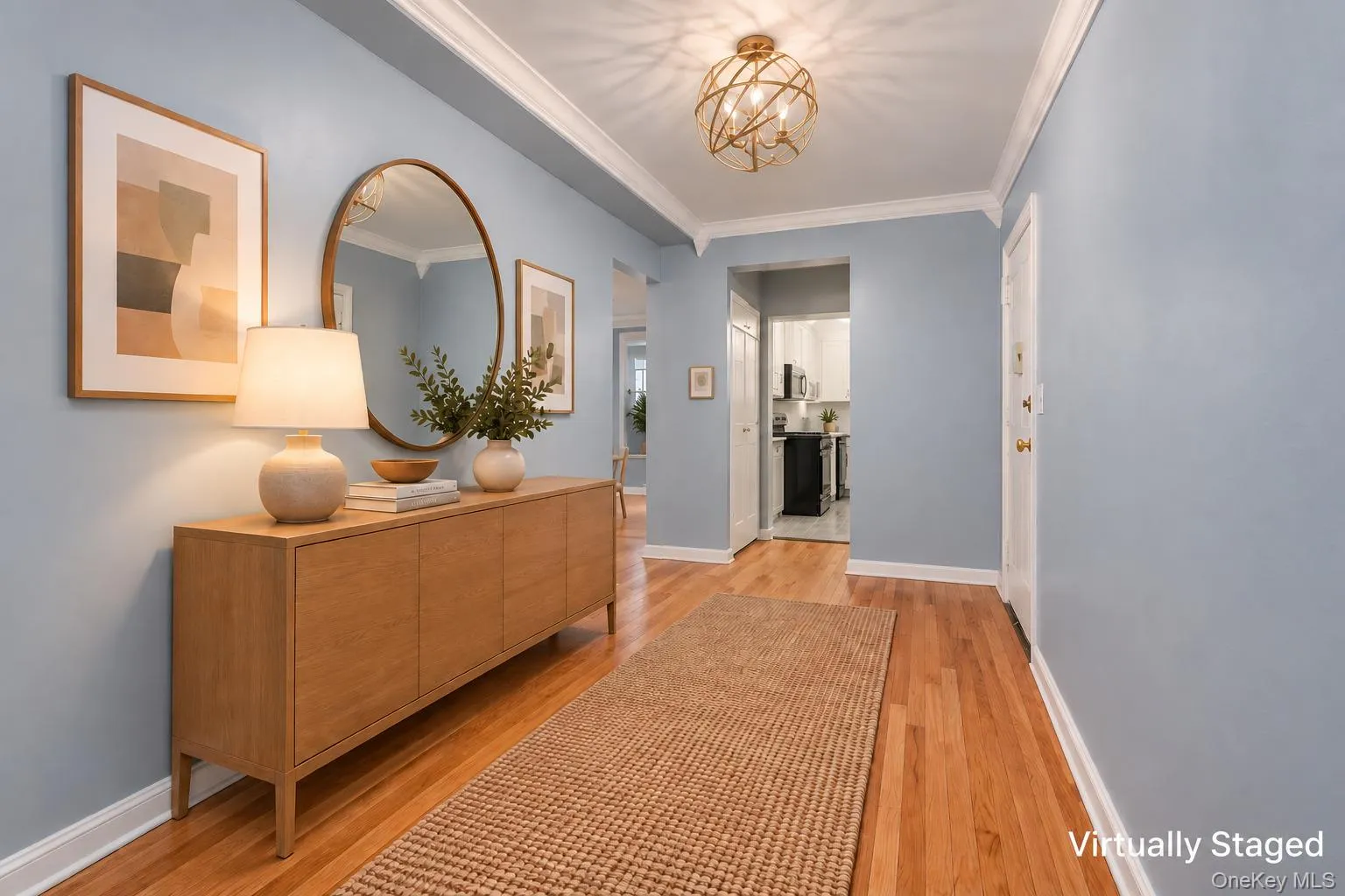 entry area virtually staged entry area virtually staged