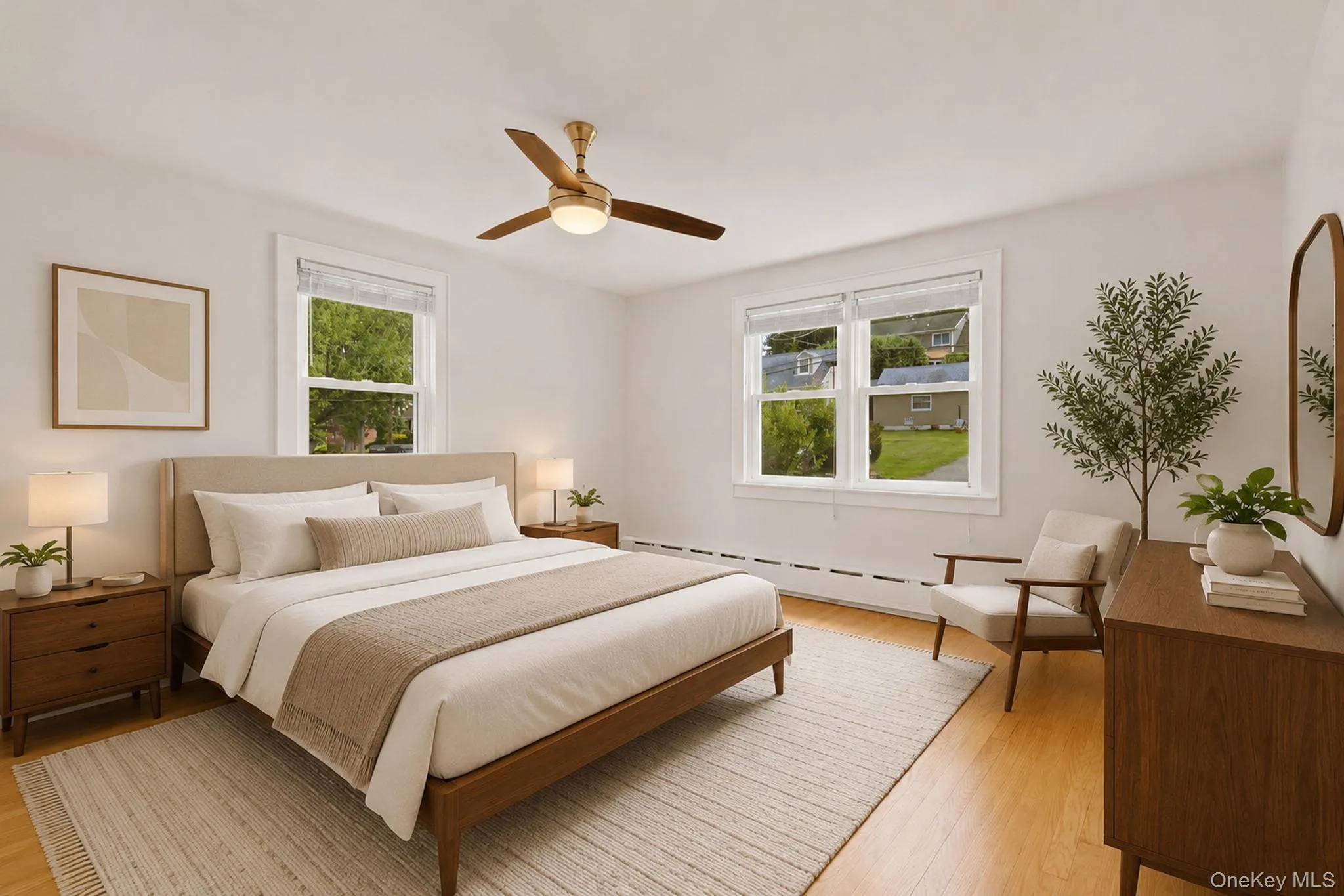 First Floor Bedroom. Ideal for guests, or au pair, or a private home office. Virtually staged First Floor Bedroom. Ideal for guests, or au pair, or a private home office. Virtually staged