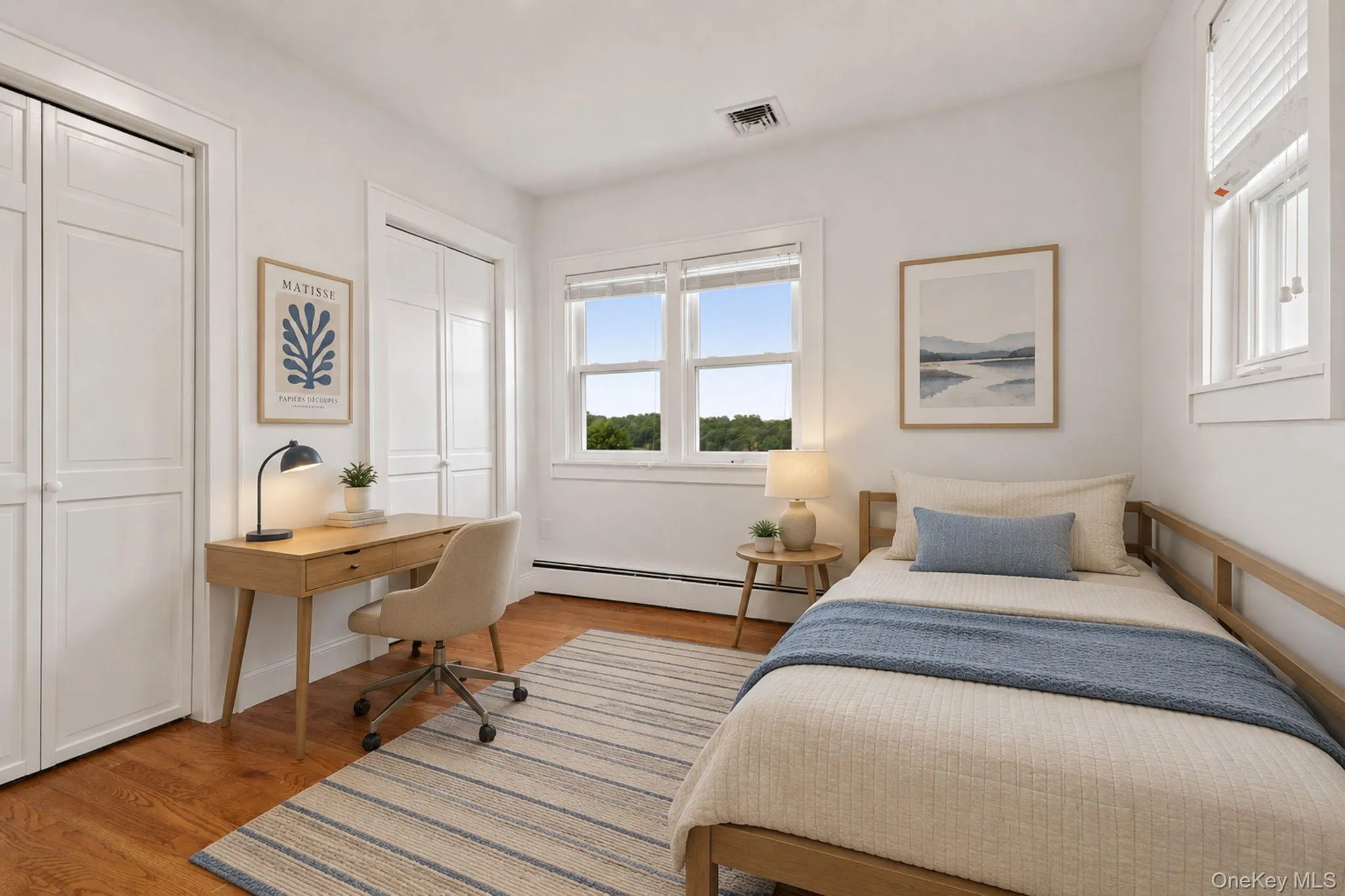 Upstairs Fourth Bedroom. Designed for rest, work, or play. Upstairs Fourth Bedroom. Designed for rest, work, or play.