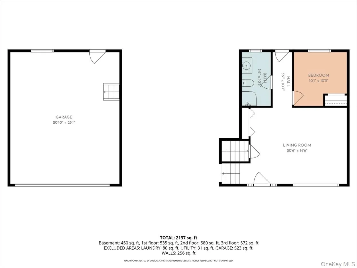 First Floor and Garage First Floor and Garage