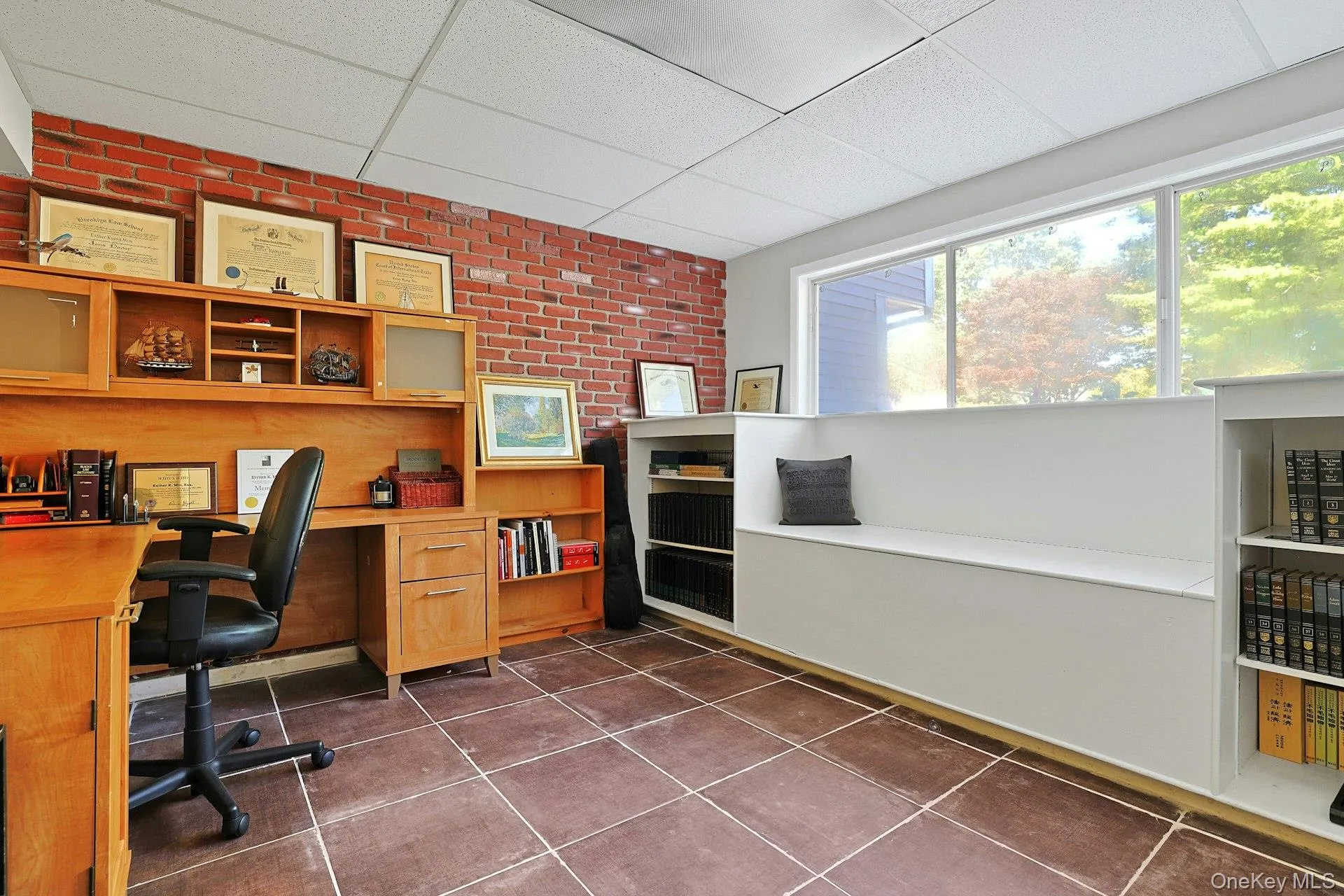 The lower level provides a great option for a private home office, guest space, or bonus room. The lower level provides a great option for a private home office, guest space, or bonus room.
