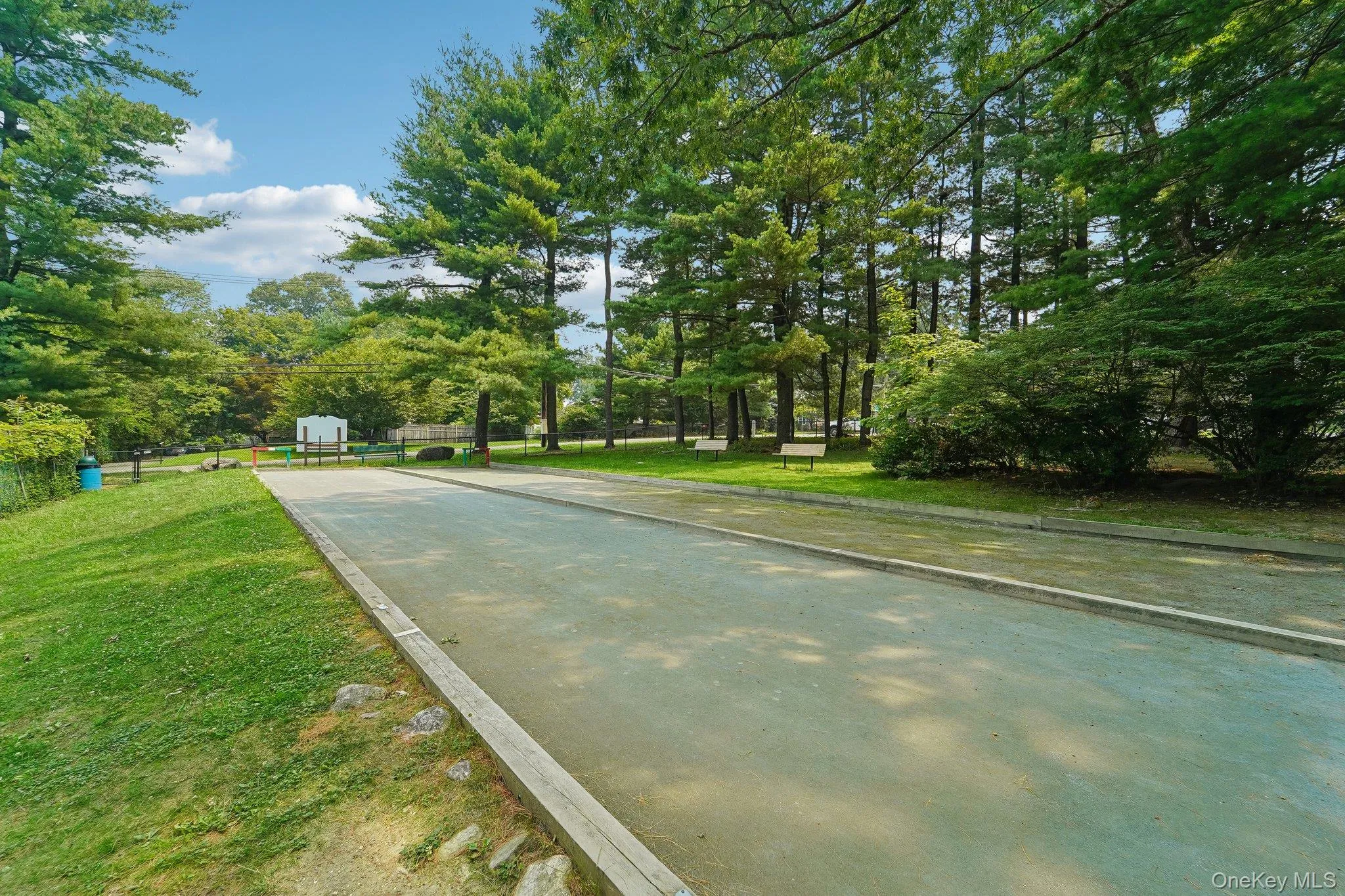 Bon Aire community bocce court. Bon Aire community bocce court.