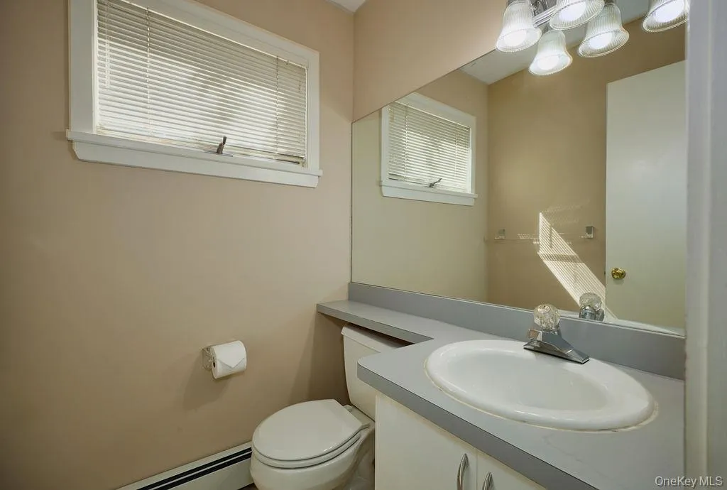 Powder room on the main floor Powder room on the main floor