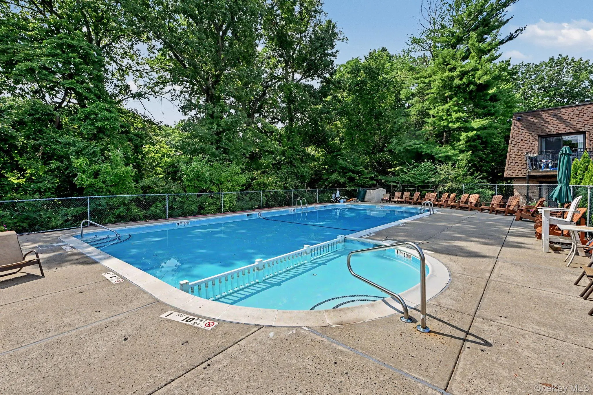 In ground swimming pool. In ground swimming pool.