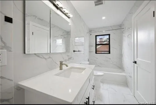 Fully Renovated Bathroom with Linen Closet Fully Renovated Bathroom with Linen Closet