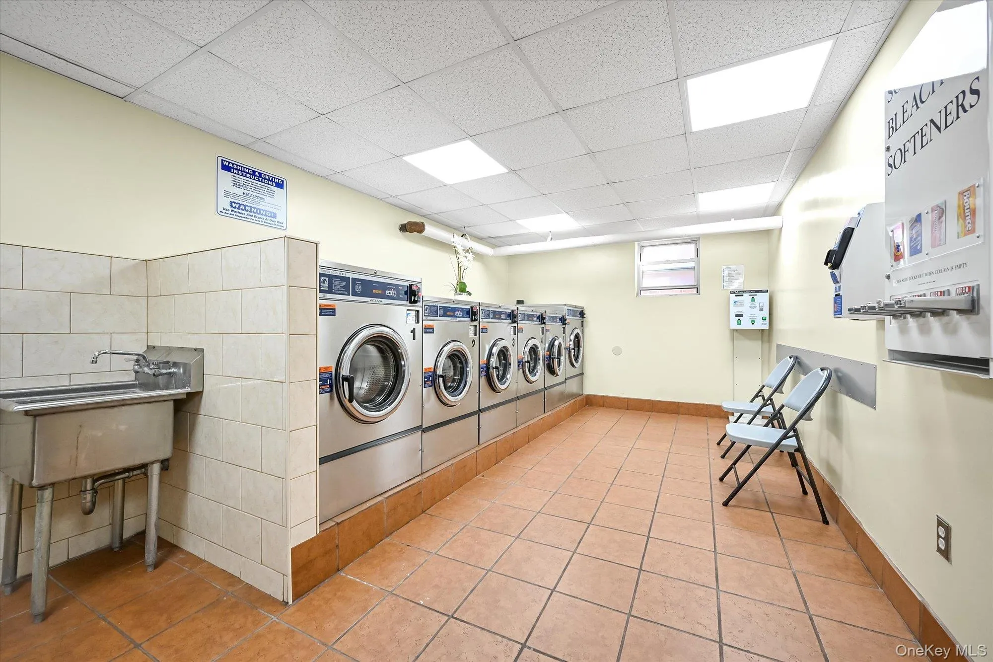 laundry room in basement. laundry room in basement.