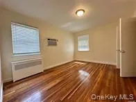 Hardwood floors a/c 2 closets Hardwood floors a/c 2 closets